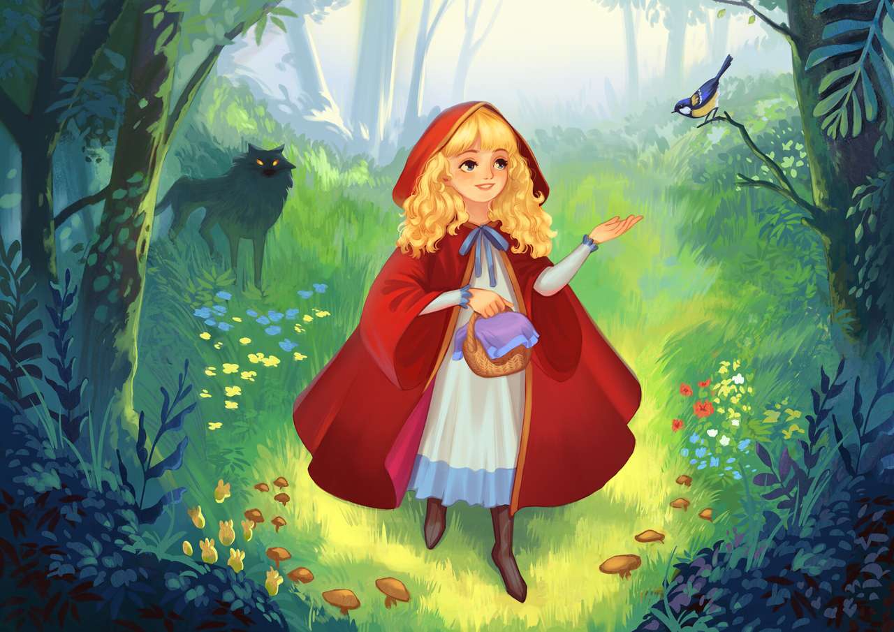 Little Red Riding Hood online puzzle