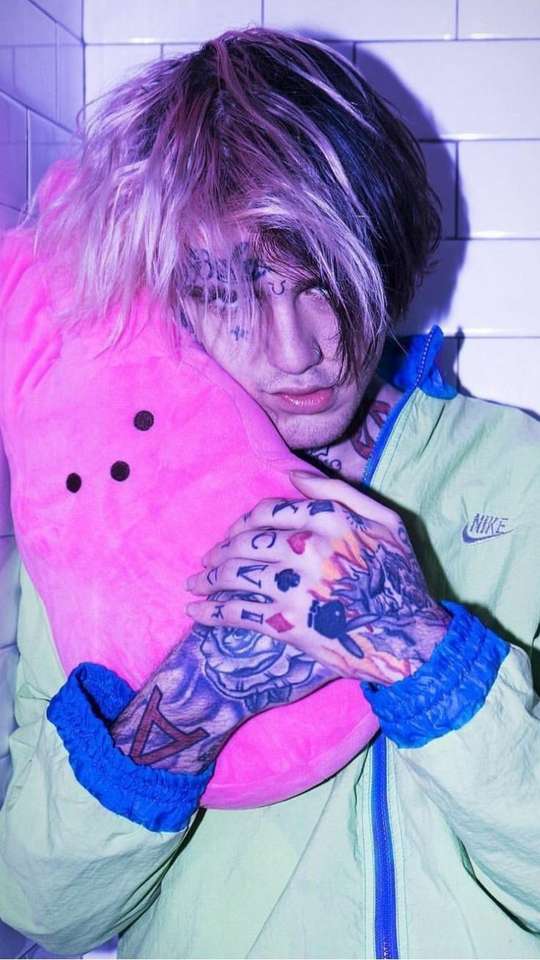 lil peep puzzle online from photo