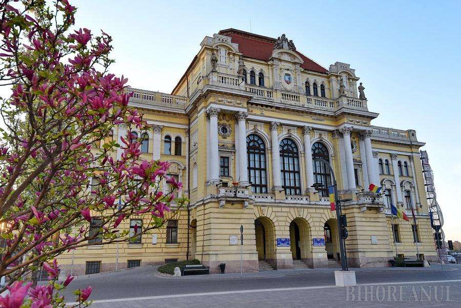 Rathaus von Oradea Online-Puzzle vom Foto