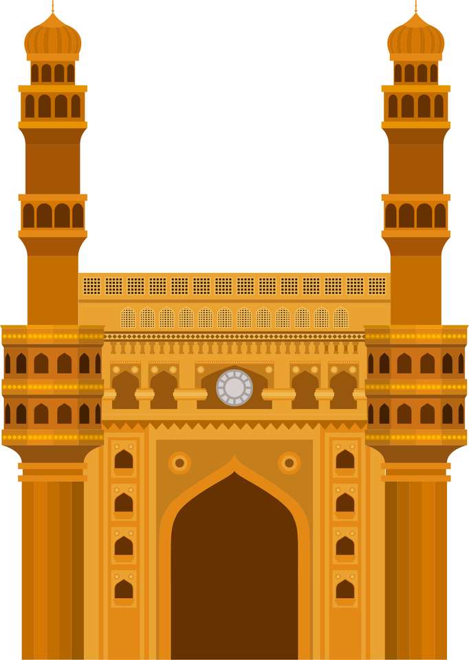 Charminar puzzle online from photo
