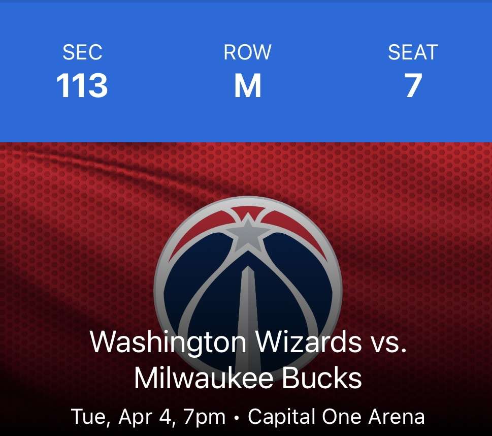 Wizards tickets puzzle online from photo