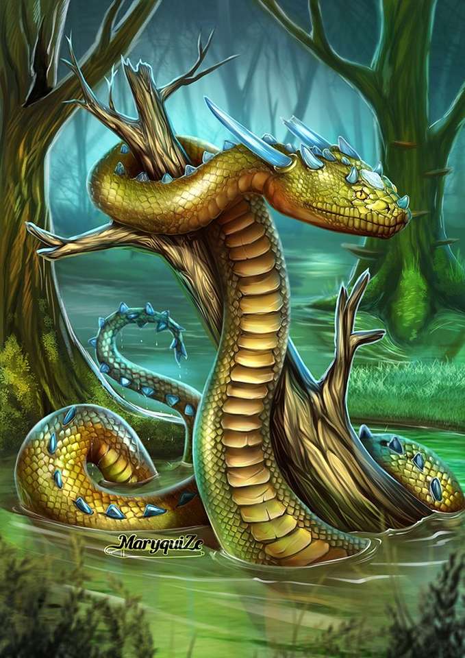 рогата змия онлайн пъзел