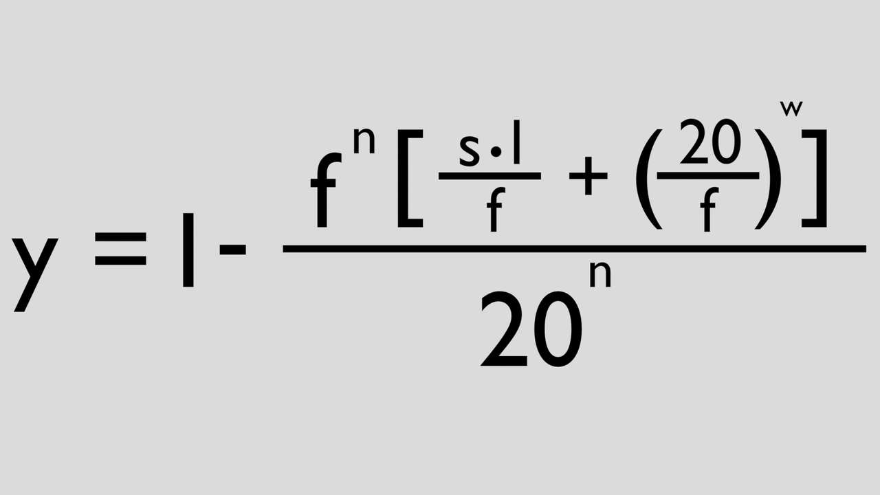 Matematisk ekvation pussel online från foto