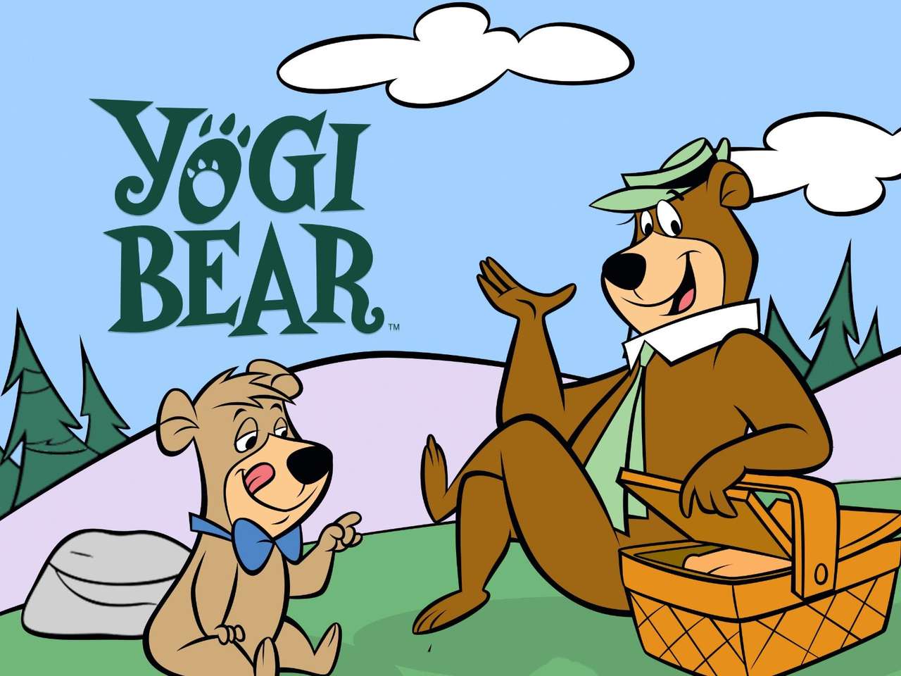 мечка йоги онлайн пъзел