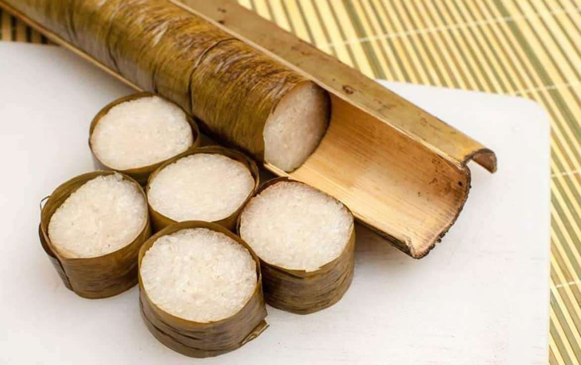 lemang nasi puzzle online from photo