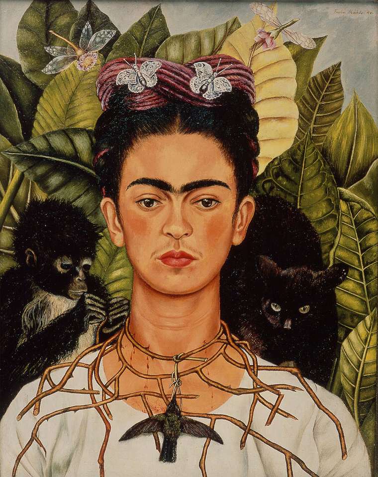 Frida Kahlo. puzzle online z fotografie