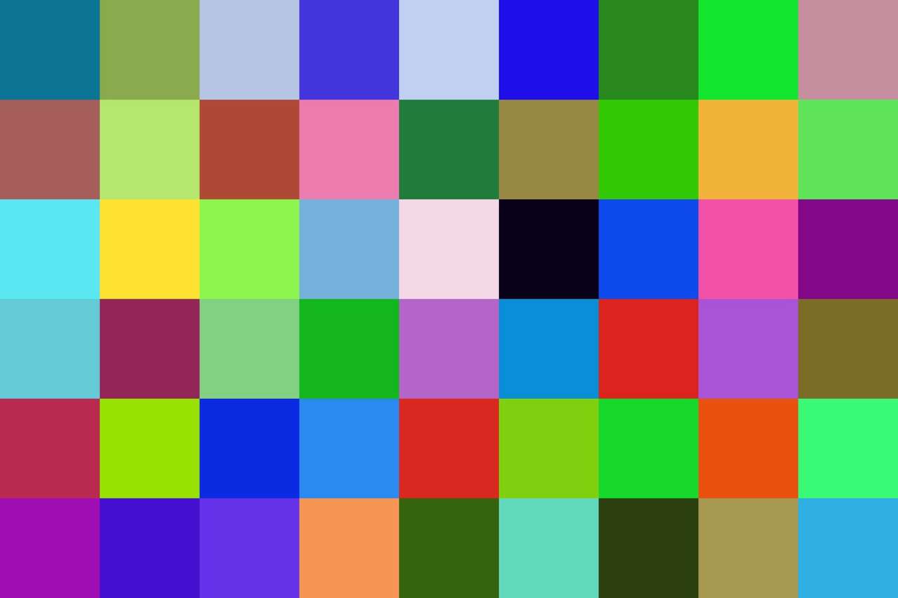 Farben, die dich verwirren Online-Puzzle
