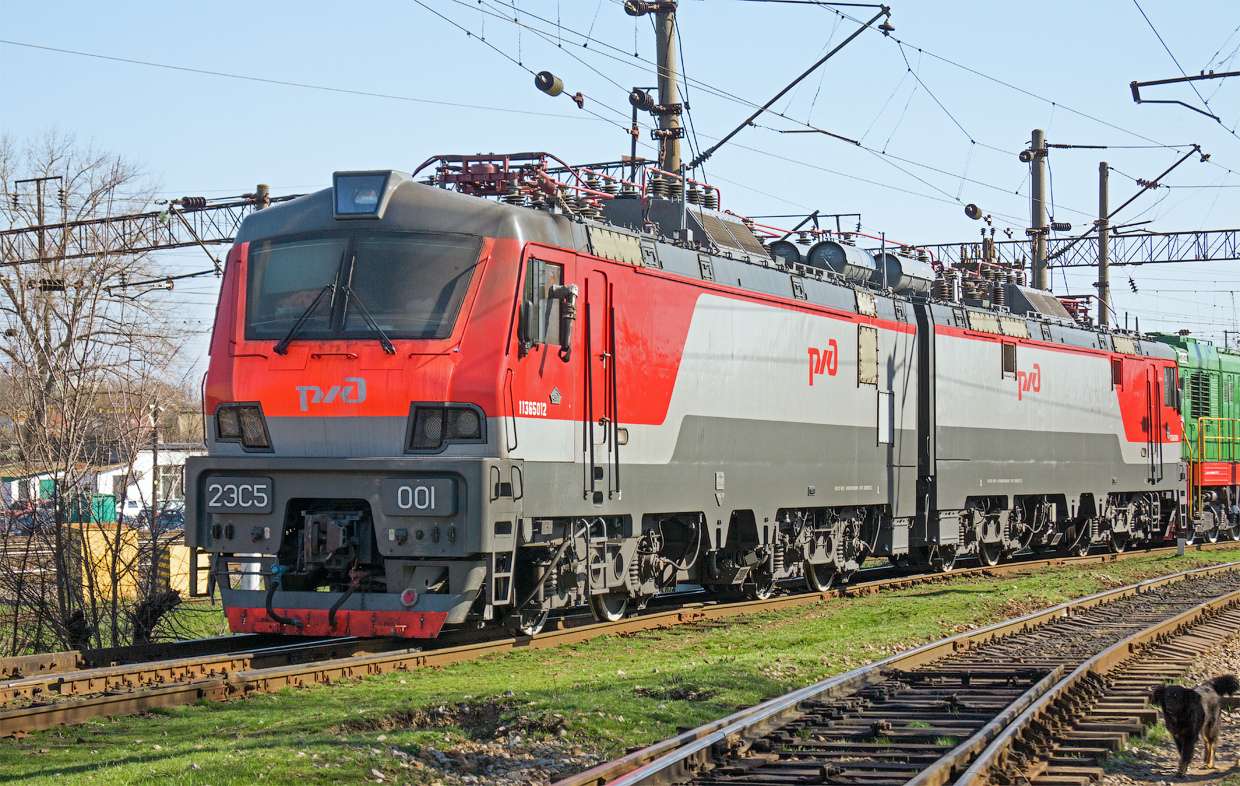 Locomotive 3ES5K puzzle online from photo