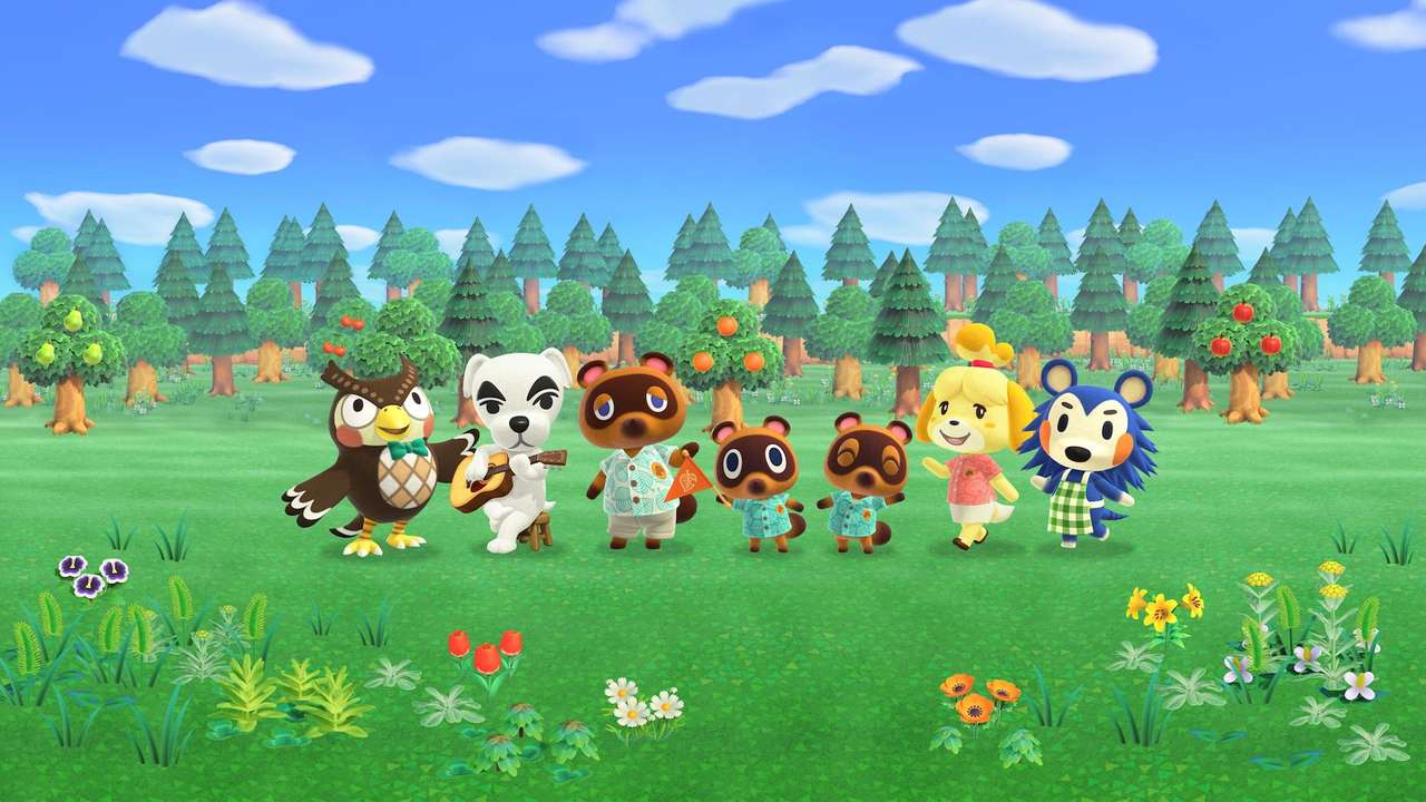Animal Crossing online puzzle