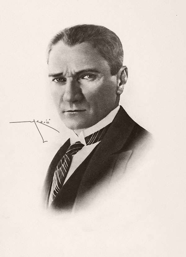 Atatürk-Rätsel Online-Puzzle