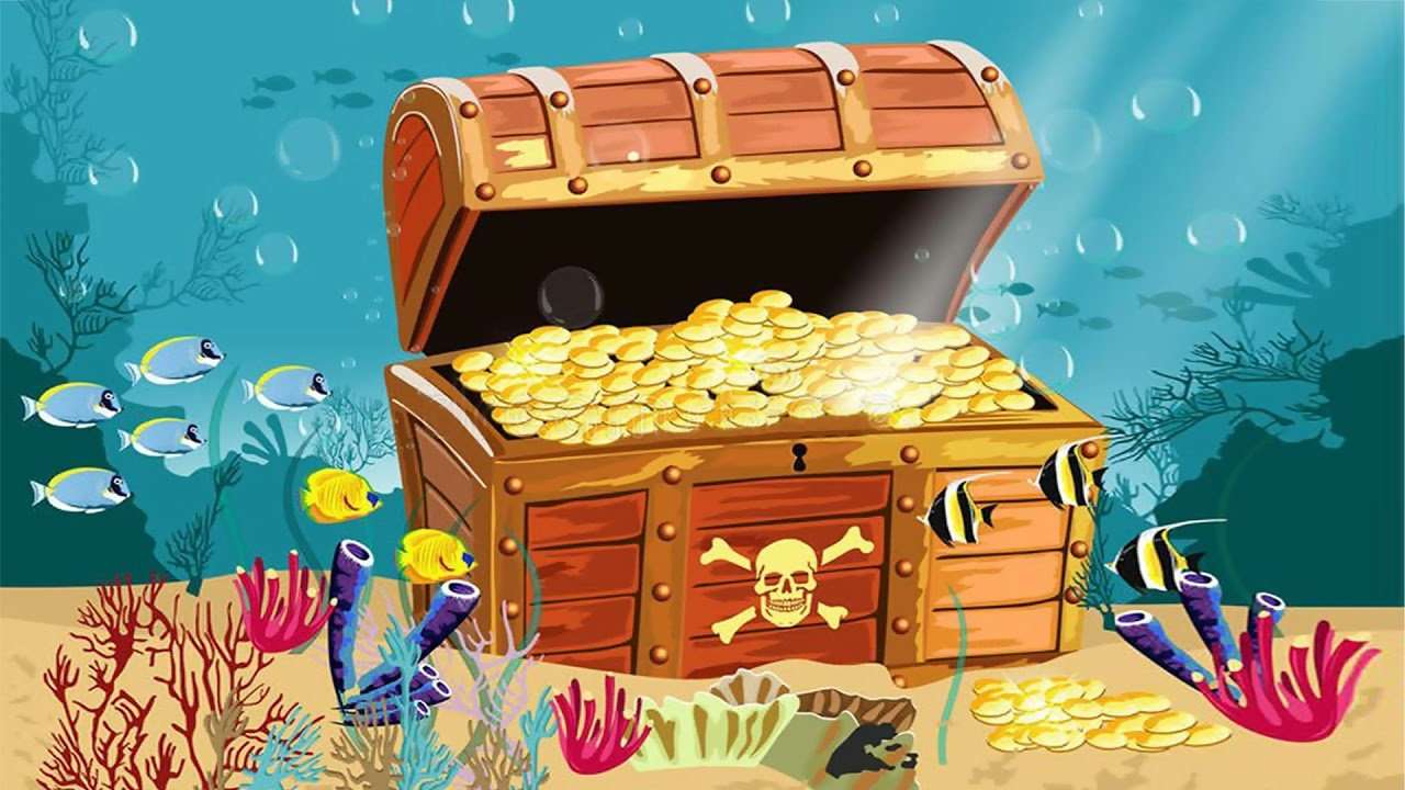 Chest wealth puzzle online from photo