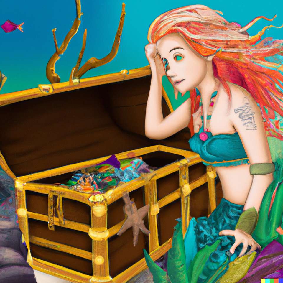 Il tesoro della sirena puzzle online