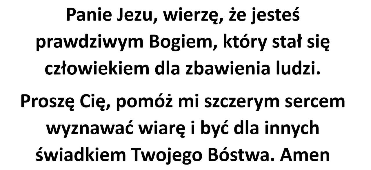 Rugăciune puzzle online din fotografie