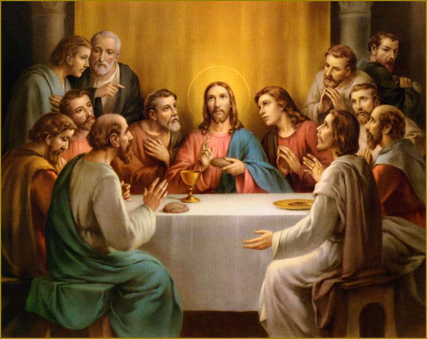 last supper free puzzle online from photo