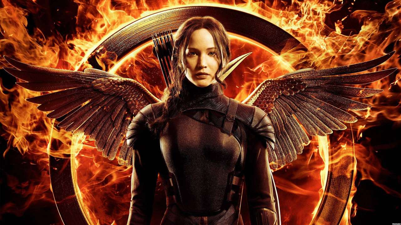 Katniss Everdeen pussel online från foto