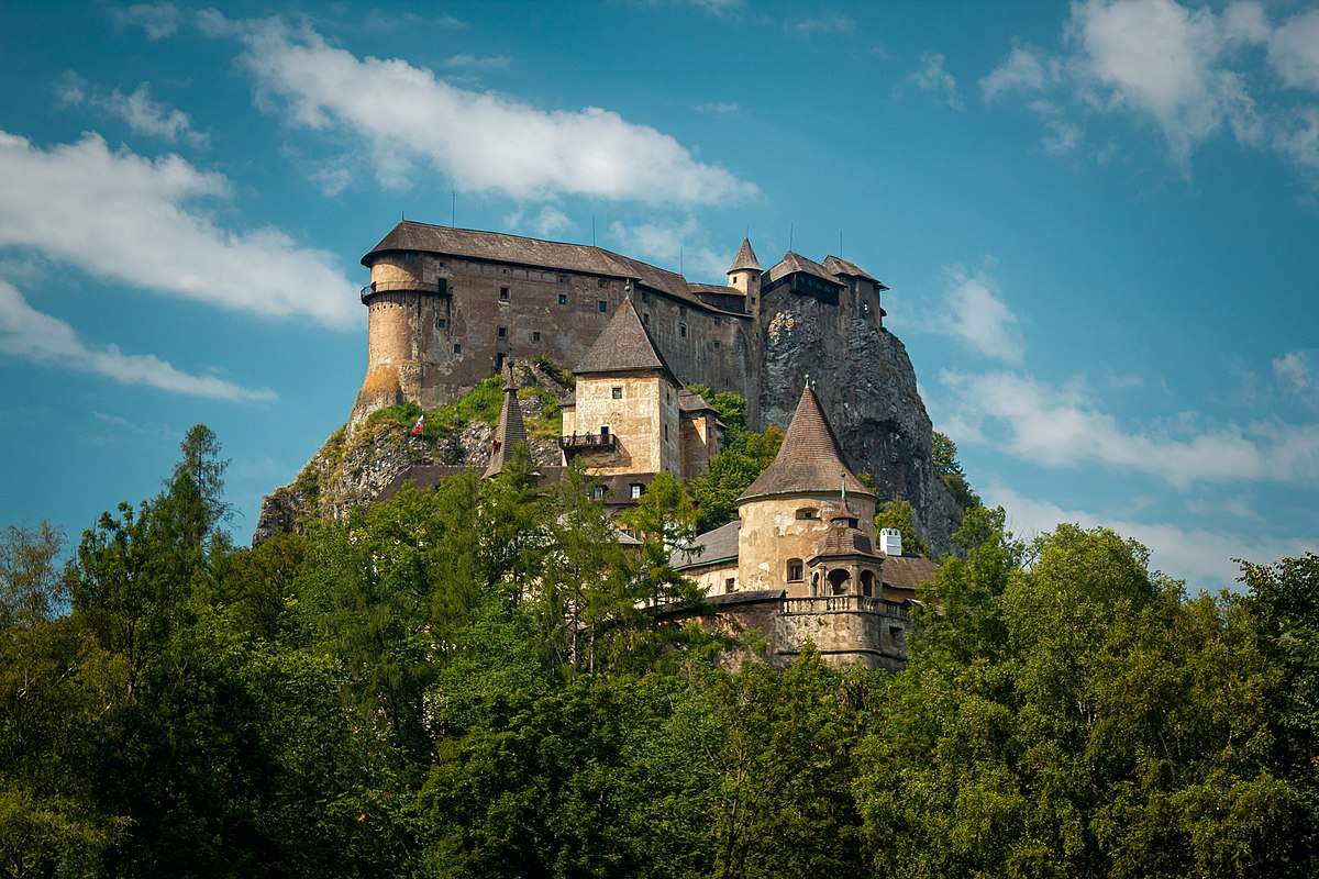 Oravský hrad Pussel online