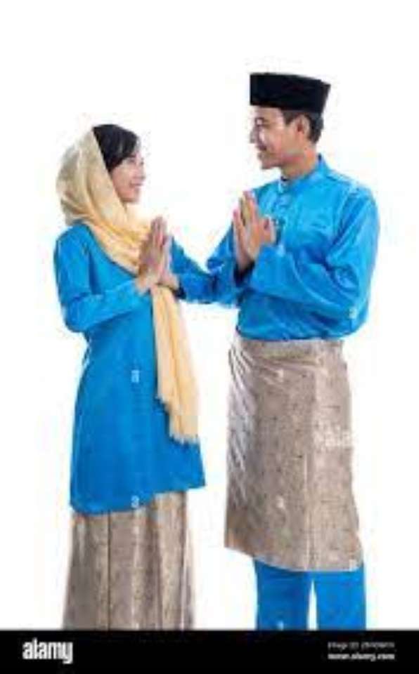 традиційний малайський одяг онлайн пазл