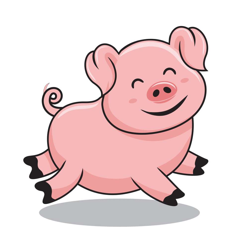 Schweinchen Schweinchen Online-Puzzle