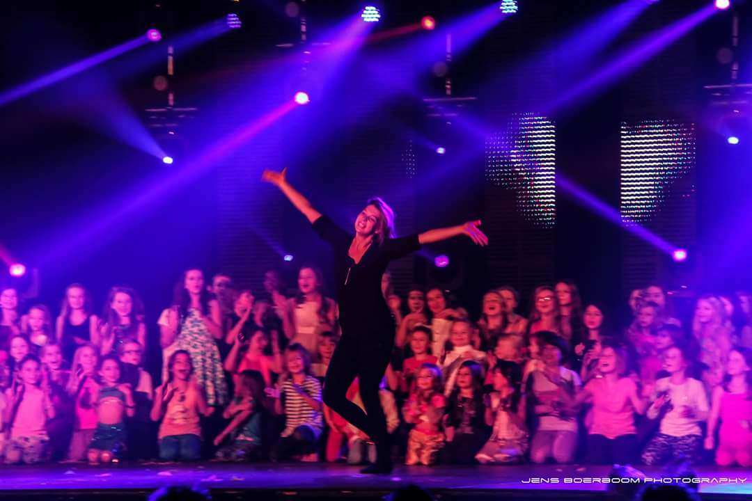 dansshow pussel online från foto
