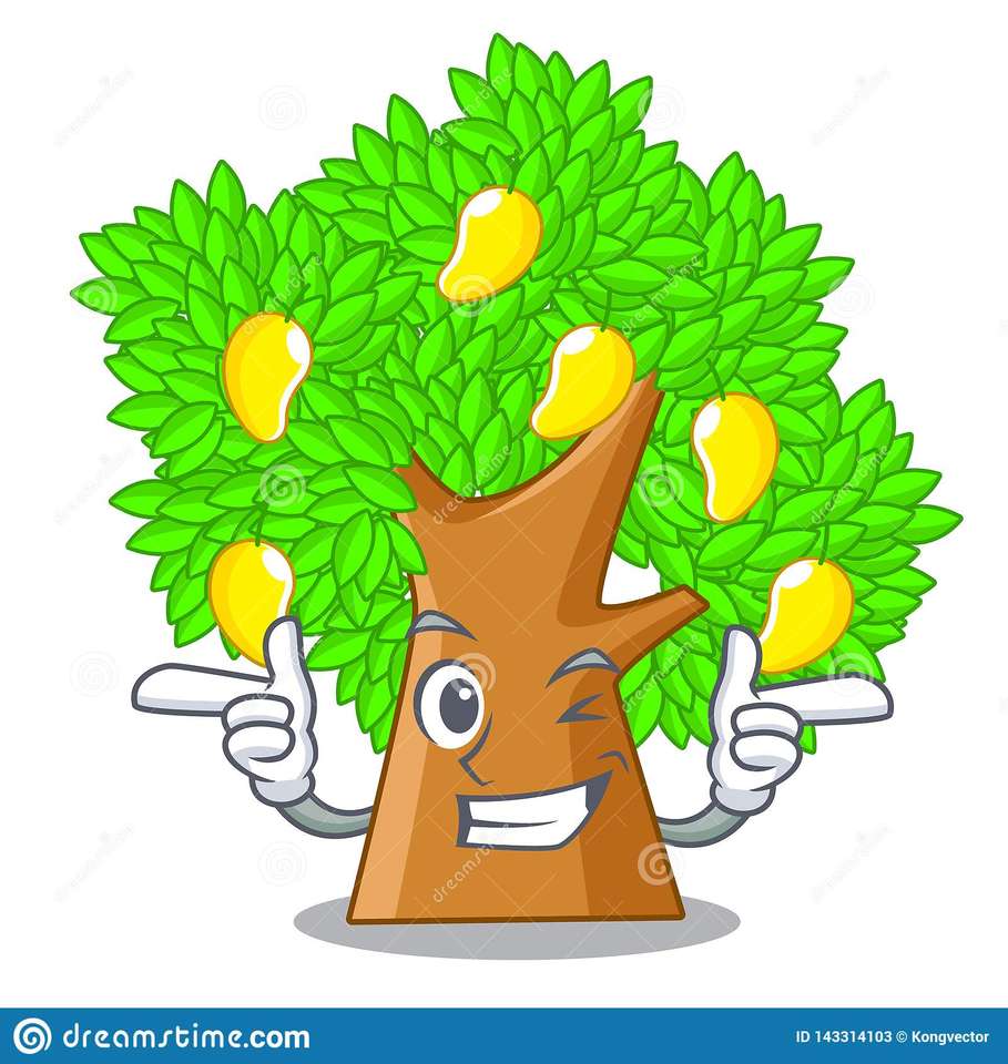 Mango arbore puzzle online din fotografie