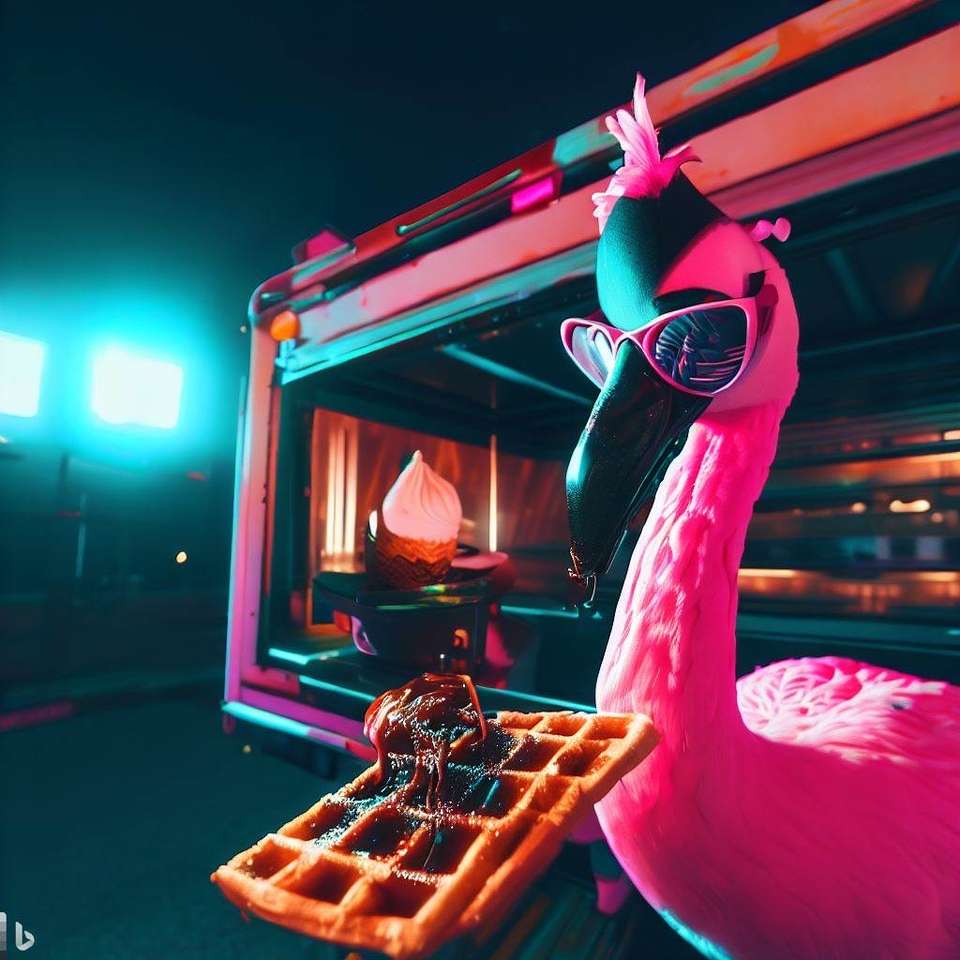 Flamingo puzzle online