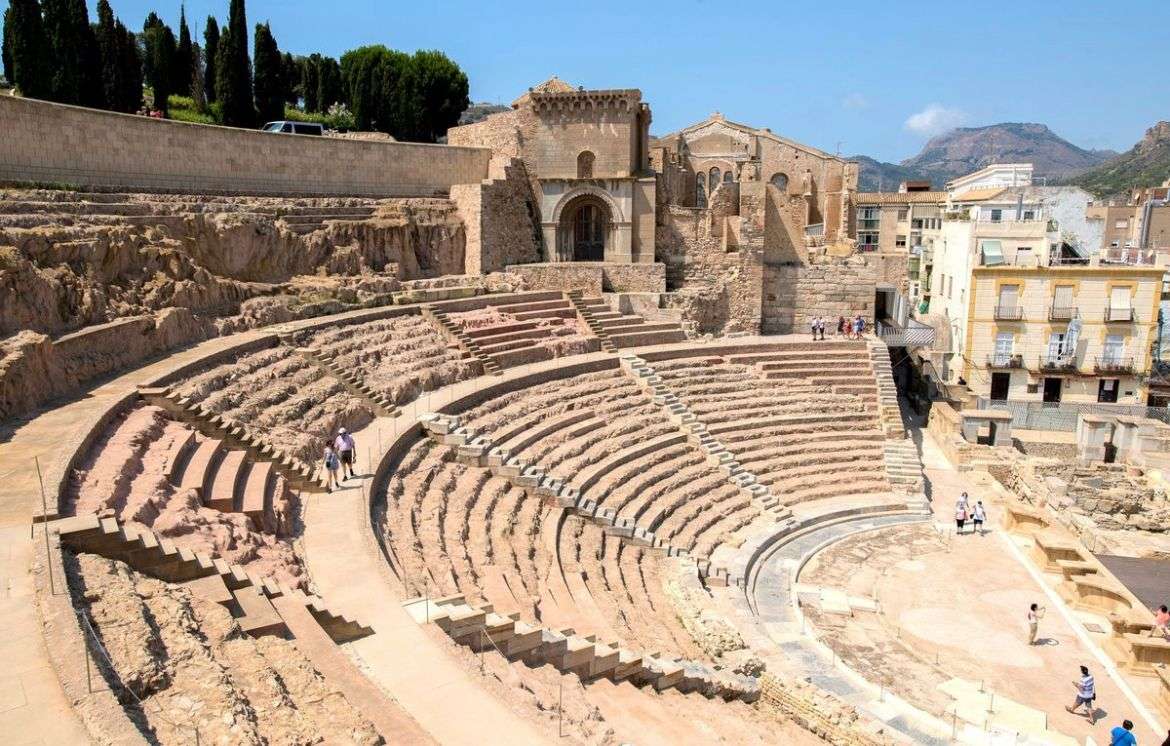 teatro romano puzzle online a partir de foto