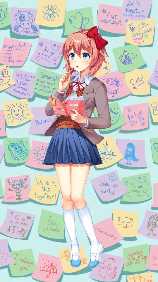 doki doki literature club - online puzzle