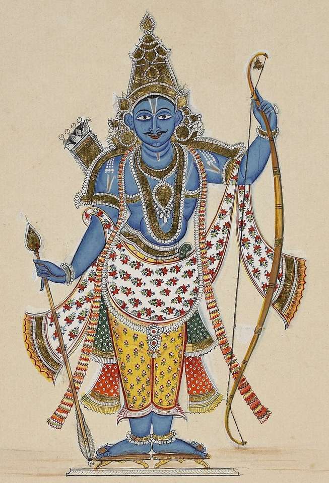 Ramayana puzzle online da foto