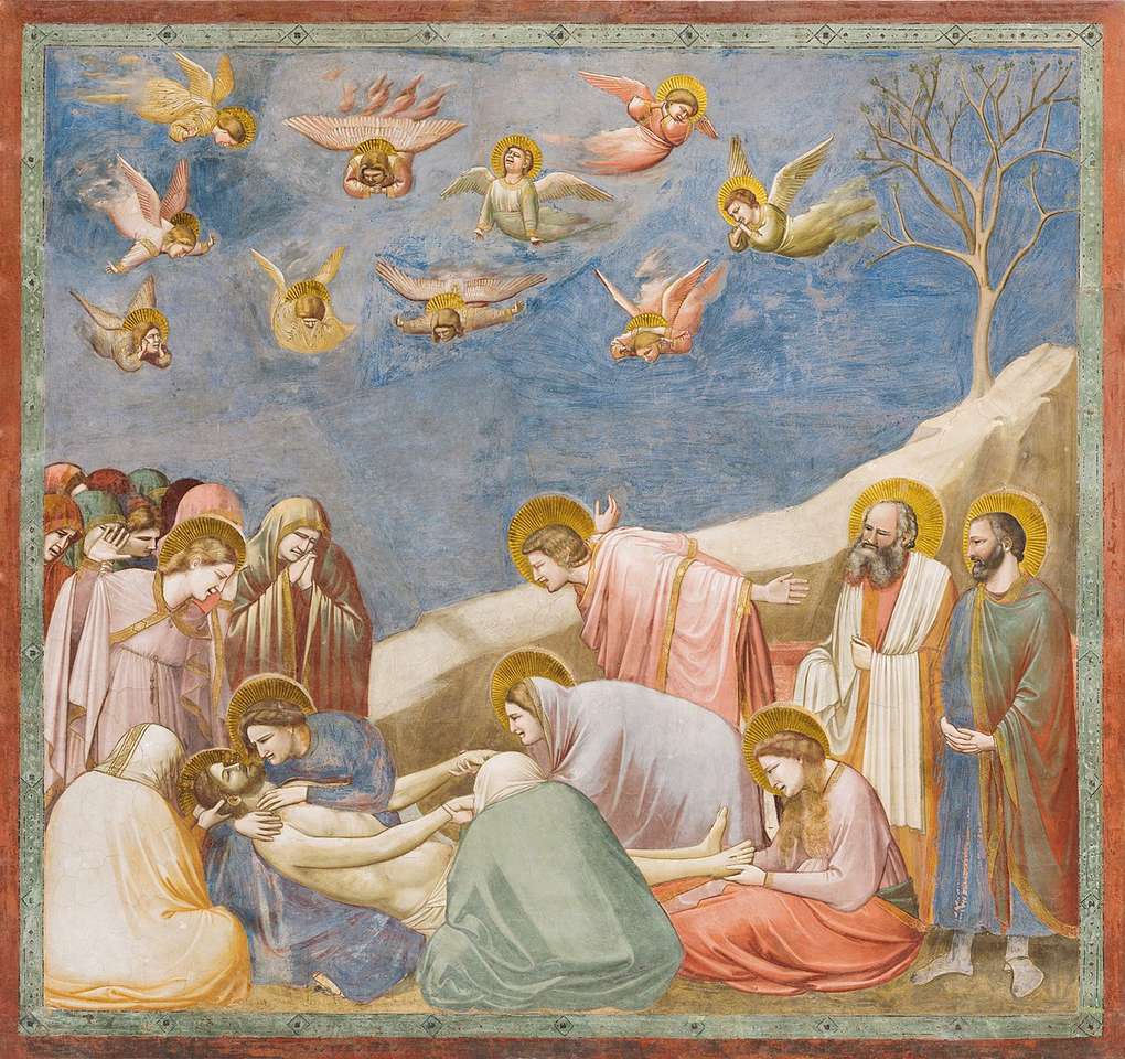 Compianto sul Cristo morto (Giotto) puzzle online from photo