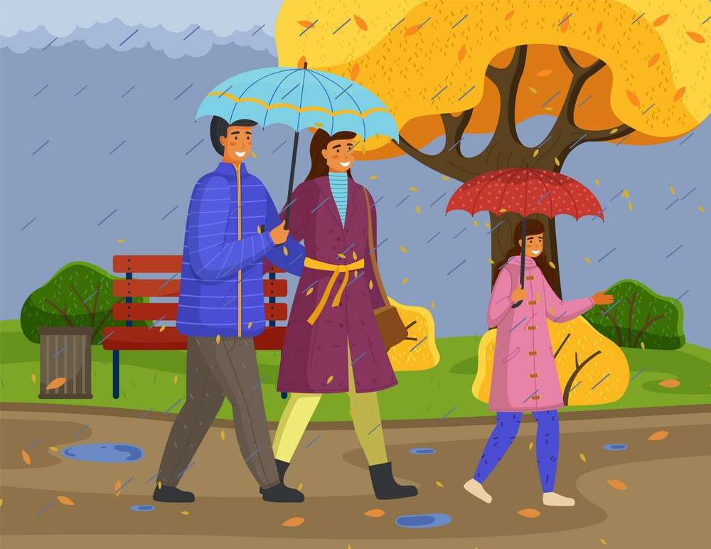 Giorno di pioggia puzzle online