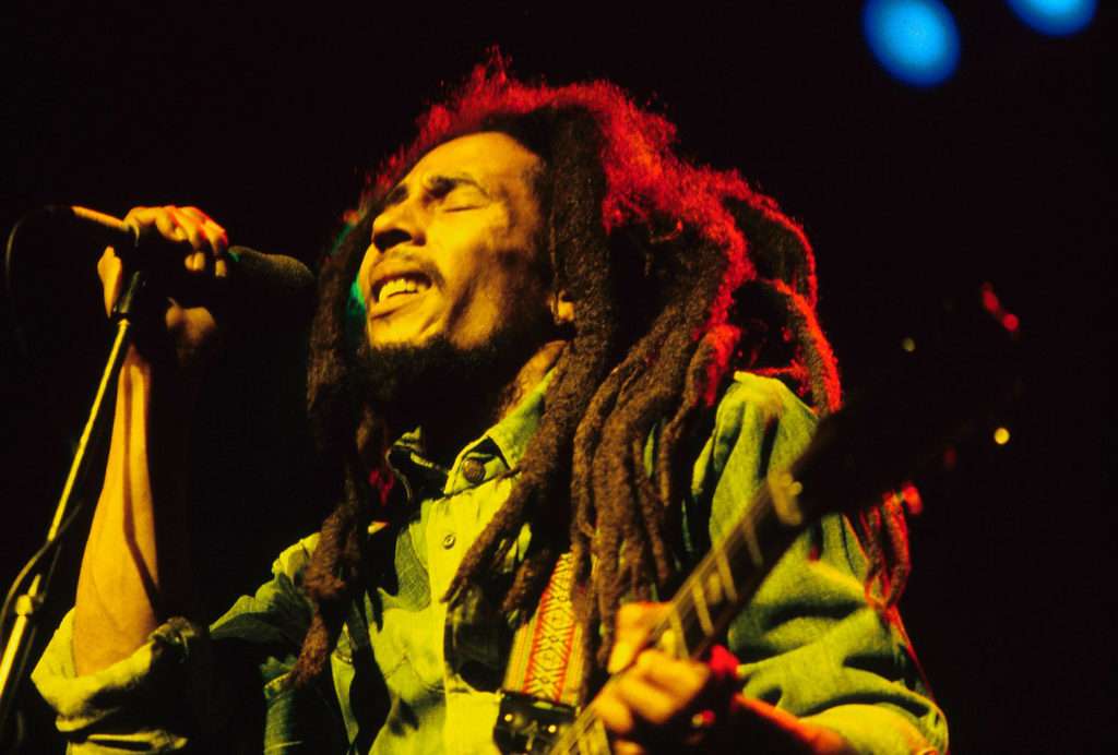 Bob Marley παζλ online από φωτογραφία