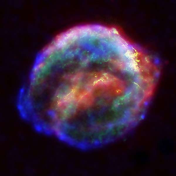Головоломка з зображенням Supernova скласти пазл онлайн з фото