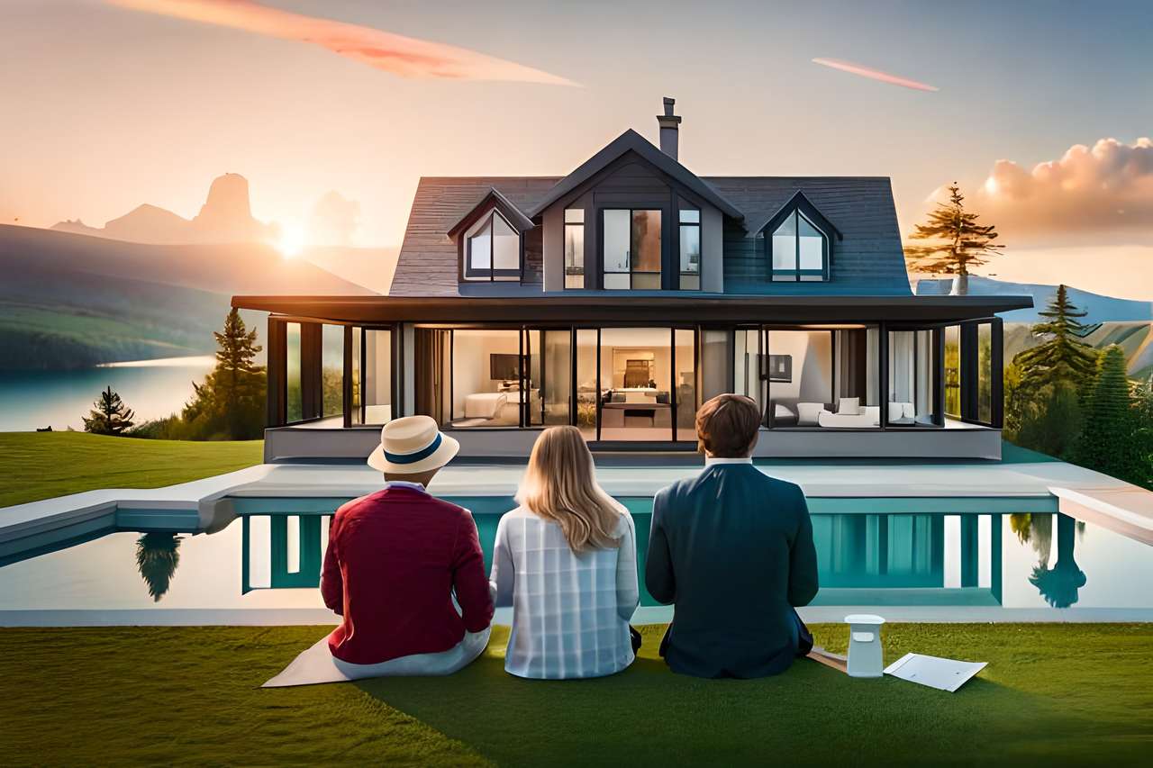 Vacation Home puzzle online from photo