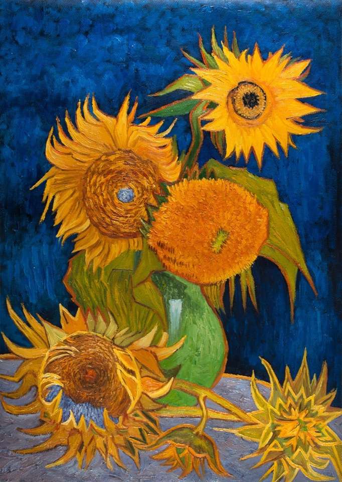 floarea soarelui puzzle online din fotografie