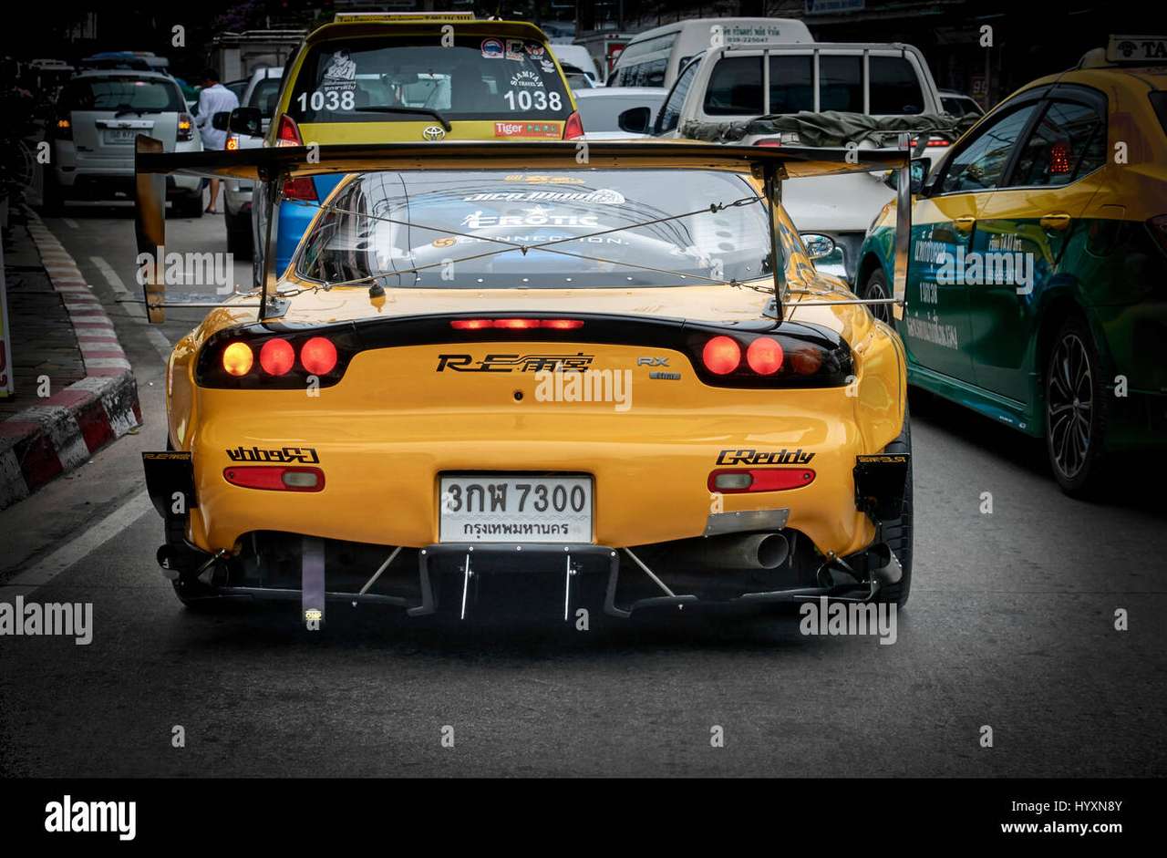 mazda fd rx7 puzzle online from photo