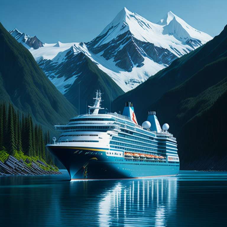 Alaska cruise puzzle online from photo