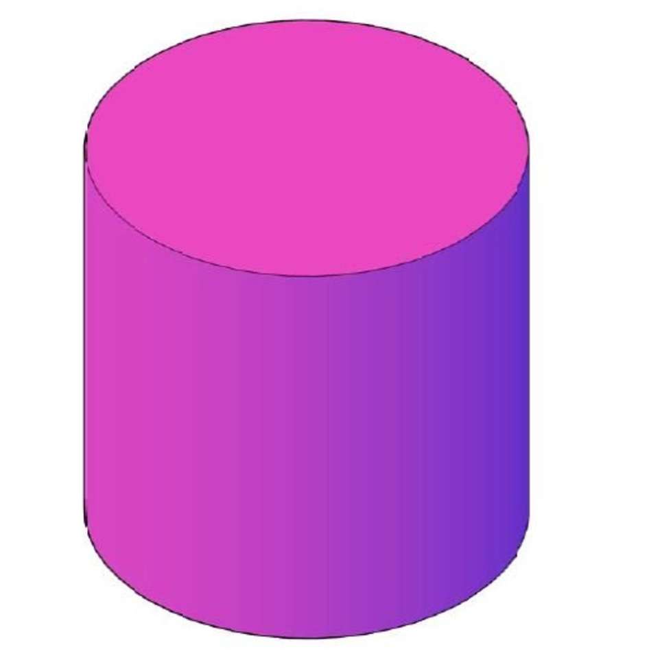 Cylinder puzzle online from photo