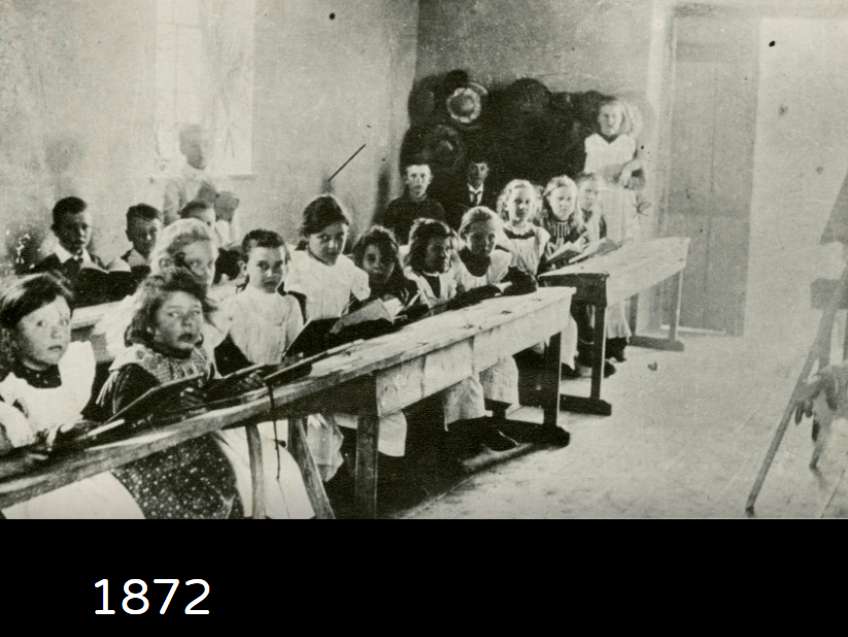 Klassenzimmer 1872 Online-Puzzle