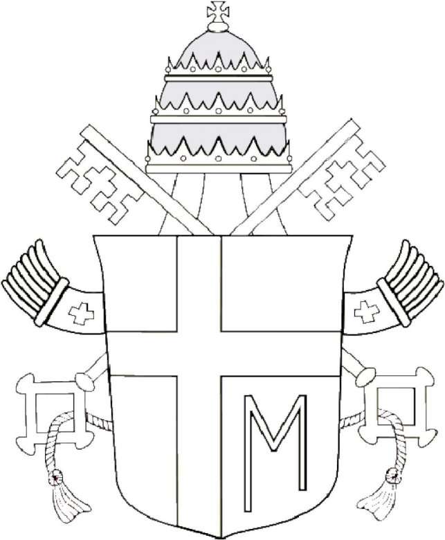 Coat of arms of John Paul II puzzle online from photo