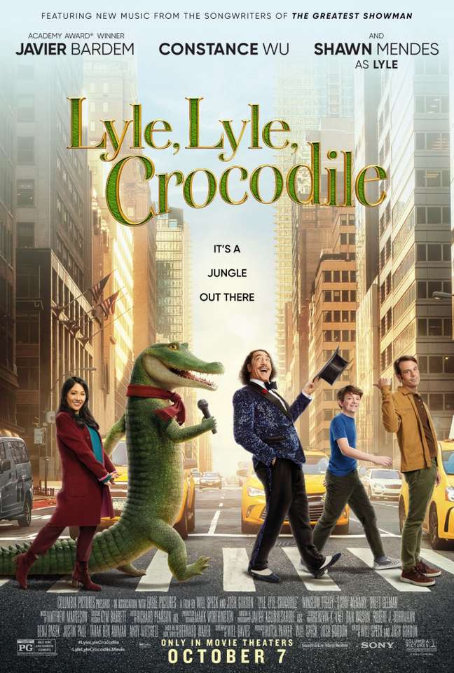 Lyle lyle crocodilo puzzle online a partir de fotografia
