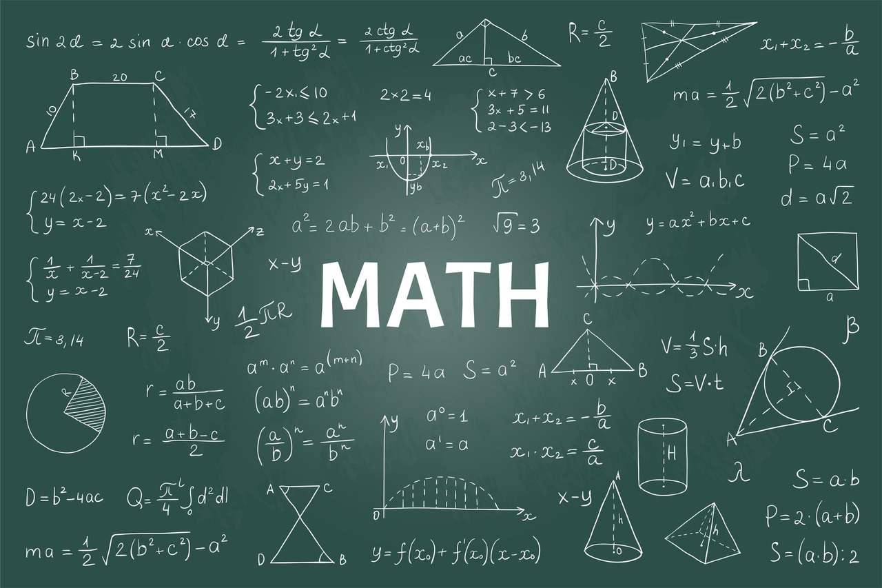 Математика онлайн пъзел от снимка