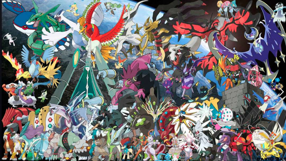 Pokémon-Kunst (nicht meine Kunst) Online-Puzzle
