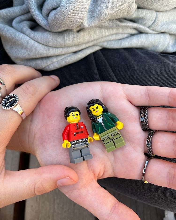 Лего Алекс и Милли онлайн-пазл