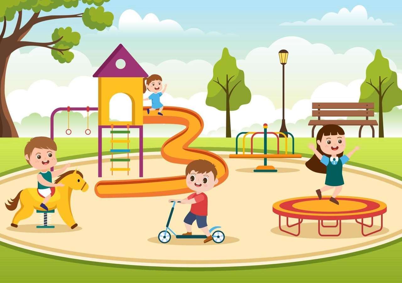 PLAYGROUND puzzle online from photo