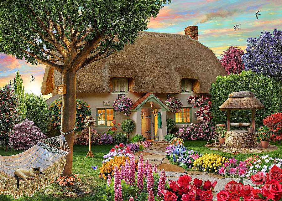 Cottage In Peace puzzle online from photo