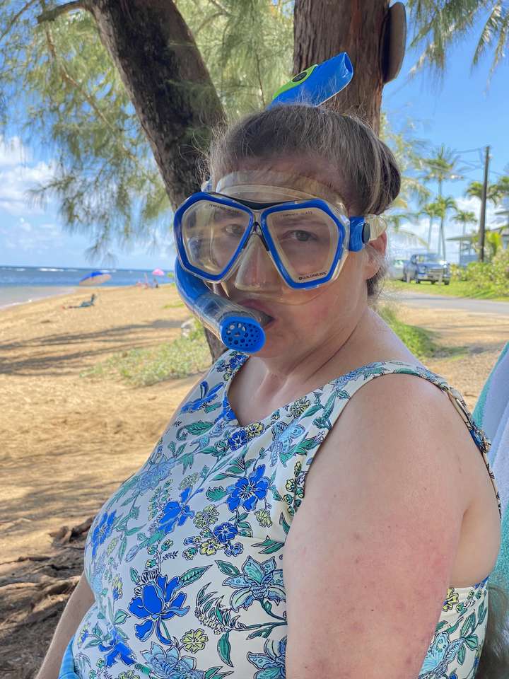Tammy για κολύμβηση με αναπνευστήρα online παζλ