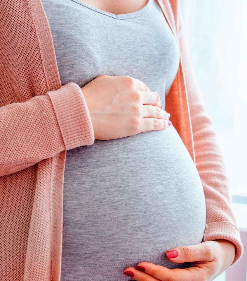 беременная женщина пазл онлайн из фото