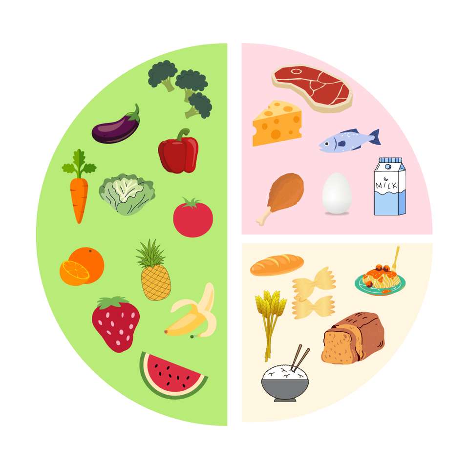 THE HEALTHY ALIMENTATION online puzzle