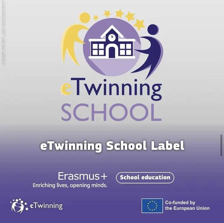 eTwinning-skolan pussel online från foto