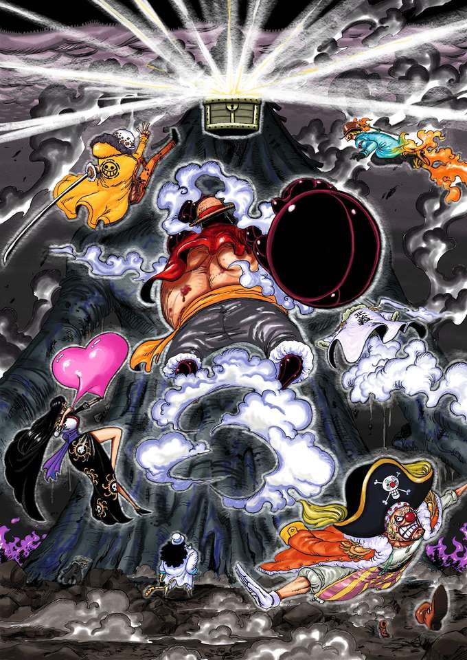 One Piece puzzle online from photo